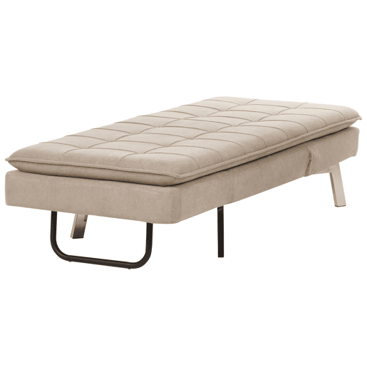 Chaise longue LOIRET Tecido Creme Chaise longue LOIRET Tecido Creme