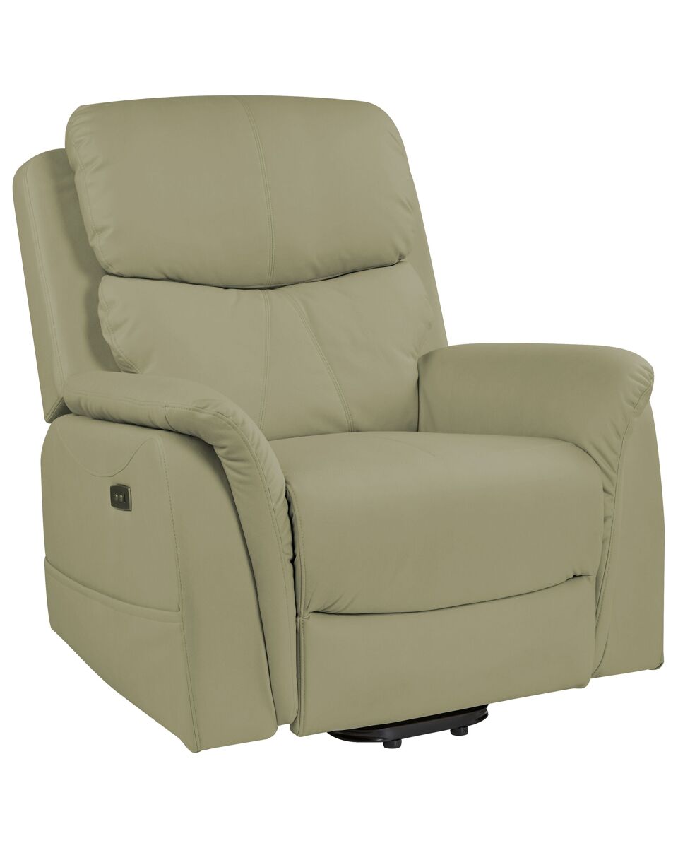 Beliani Sillón reclinable GLORIE Verde