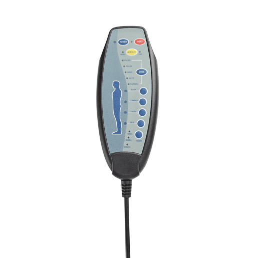 Poltrona eletricamente reclinável GLORIE função de massagem Pele sintética Verde