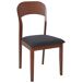 Beliani Silla de comedor ALVIN Beliani Silla de comedor ALVIN Negro