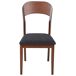 Beliani Silla de comedor ALVIN Beliani Silla de comedor ALVIN Negro