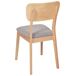 Beliani Silla de comedor MINIER Beliani Silla de comedor MINIER Gris Claro