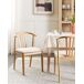 Beliani Silla de comedor CRAIG Beliani Silla de comedor CRAIG Madera Clara