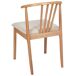 Beliani Silla de comedor CRAIG Beliani Silla de comedor CRAIG Madera Clara