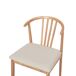 Beliani Silla de comedor CRAIG Beliani Silla de comedor CRAIG Madera Clara