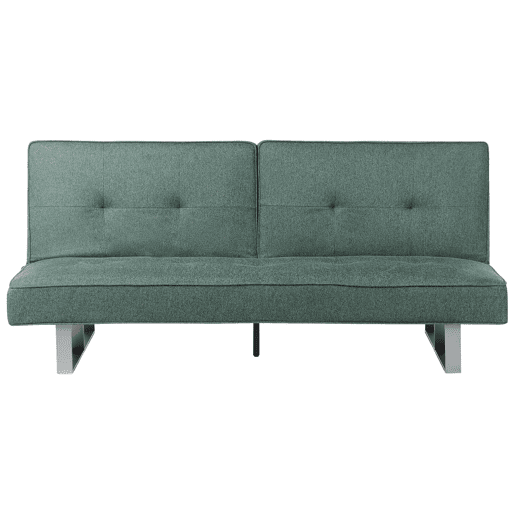 Sofá-cama DUBLIN Tecido Verde 3 lugares
