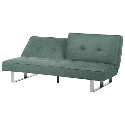 Sofá-cama DUBLIN Tecido Verde 3 lugares