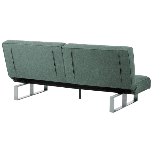 Sofá-cama DUBLIN Tecido Verde 3 lugares