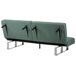 Beliani Sofá cama Poliéster DUBLIN Beliani Sofá cama Poliéster DUBLIN Verde Oscuro