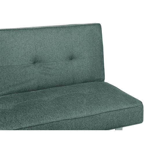 Sofá-cama DUBLIN Tecido Verde 3 lugares