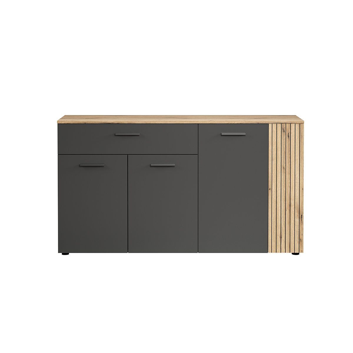 Buffet 3 puertas y 1 cajón l150 cm - esteban