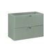 Mueble bajo lavabo 2 cajones Jade Mueble bajo lavabo 2 cajones Jade Verde