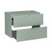 Mueble bajo lavabo 2 cajones Jade Mueble bajo lavabo 2 cajones Jade Verde
