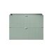 Mueble bajo lavabo 2 cajones Jade Mueble bajo lavabo 2 cajones Jade Verde