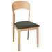 Beliani Silla de comedor ALVIN Beliani Silla de comedor ALVIN Verde Oscuro