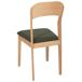 Beliani Silla de comedor ALVIN Beliani Silla de comedor ALVIN Verde Oscuro