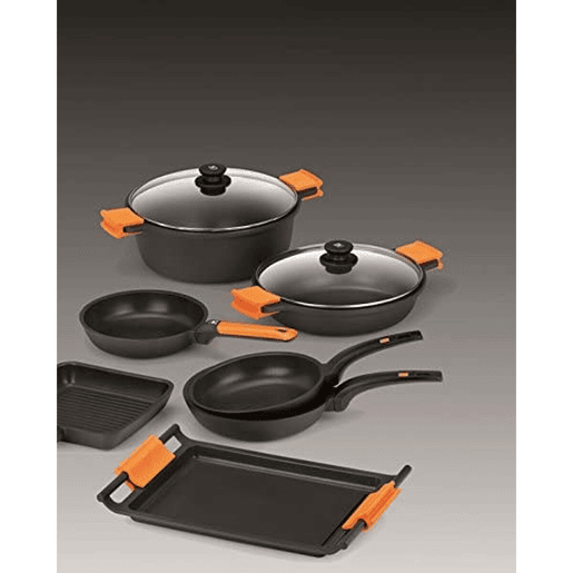 Frigideira Wok BRA Sartén Efficient Preto Alumínio Ø 24 cm