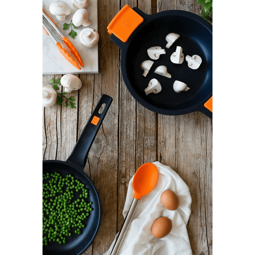 Frigideira Wok BRA Sartén Efficient Preto Alumínio Ø 24 cm