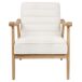 Beliani Sillón LEKNES Beliani Sillón LEKNES Crema