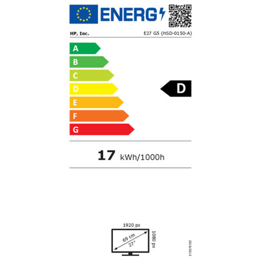 Monitor HP E27 G5 27 LED IPS 75 Hz