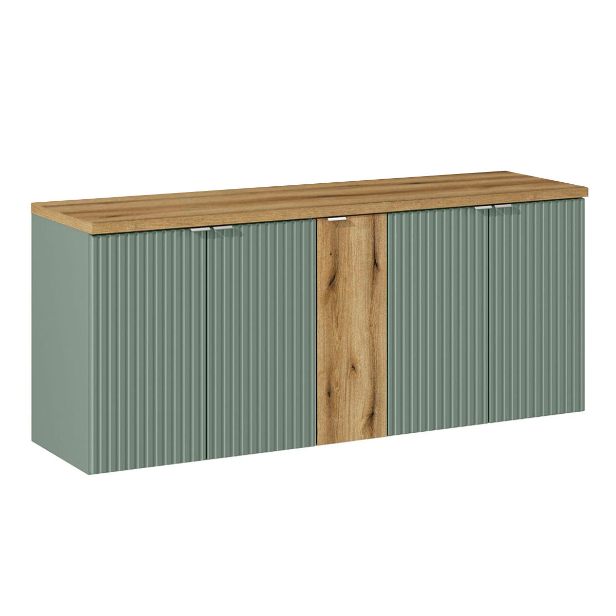Mueble bajo lavabo 5 puertas encimera Jade