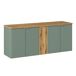 Mueble bajo lavabo 5 puertas encimera Jade Mueble bajo lavabo 5 puertas encimera Jade Verde
