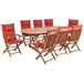 Beliani Conjunto de comedor MAUI II Beliani Conjunto de comedor MAUI II Azul