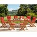 Beliani Conjunto de comedor MAUI II Beliani Conjunto de comedor MAUI II Azul