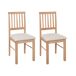 Beliani Silla de comedor ORONO Beliani Silla de comedor ORONO Beige