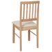 Beliani Silla de comedor ORONO Beliani Silla de comedor ORONO Beige