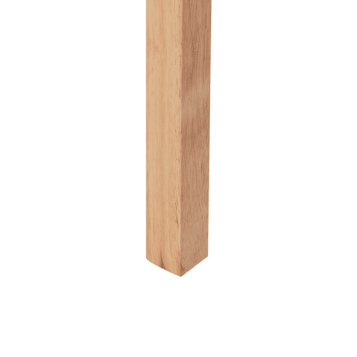 Conjunto de 2 cadeiras de jantar ORONO Madeira Castanho claro