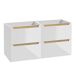 Mueble bajo lavabo 4 cajones Livia Mueble bajo lavabo 4 cajones Livia Blanco