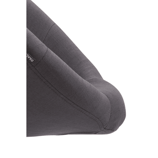 Taburete de bar London V2 en tela Gris oscuro 57X65X107 cm