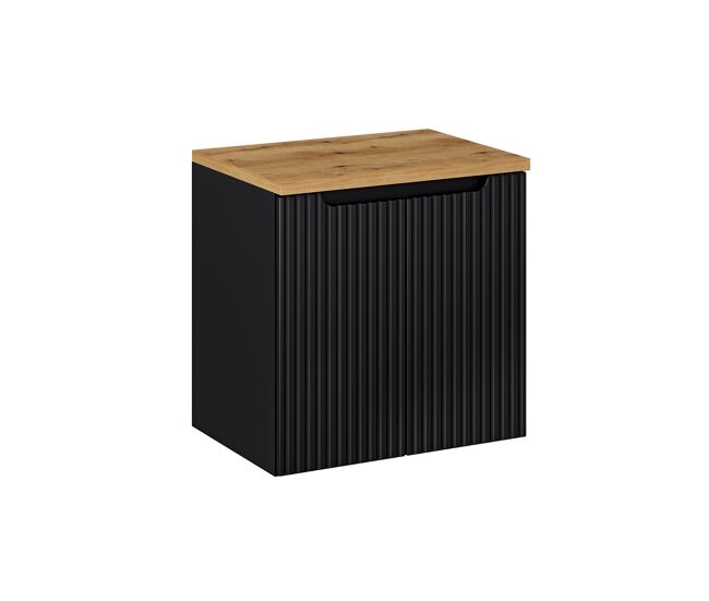 Mueble bajo lavabo 2 puertas encimera Riva 60