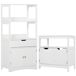 Conjunto de Baño MDF kleankin, hogar - baño Conjunto de Baño MDF kleankin, hogar - baño Blanco