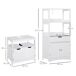 Conjunto de Baño MDF kleankin, hogar - baño Conjunto de Baño MDF kleankin, hogar - baño Blanco