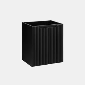 Móvel lavatório 50cm 2 portas Riva Preto