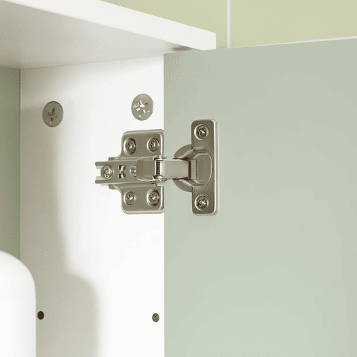 SoBuy BZR140-GR Armário de parede verde para casa de banho 60 X 15 X 54 Cm