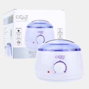 Italian Design - Aquecedor de Cera Elétrico com Capacidade de 500 ml, Indicador LED de Potência, Tampa de Plástico Resistente, Recipiente de Alumínio, Aquecimento Ultrarrápido e Regulador de Temperatura
