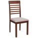 Beliani Silla de comedor ORTLEY Beliani Silla de comedor ORTLEY Gris