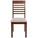 Beliani Silla de comedor ORTLEY Beliani Silla de comedor ORTLEY Gris