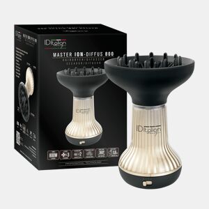 Italian Design - Master Ion-Difuss 800 | Secador Difusor com Tecnologia HairCare e Potência de 800W | Design ergonômico vertical, possui 3 modos de potência e temperatura | Cachos e Volume