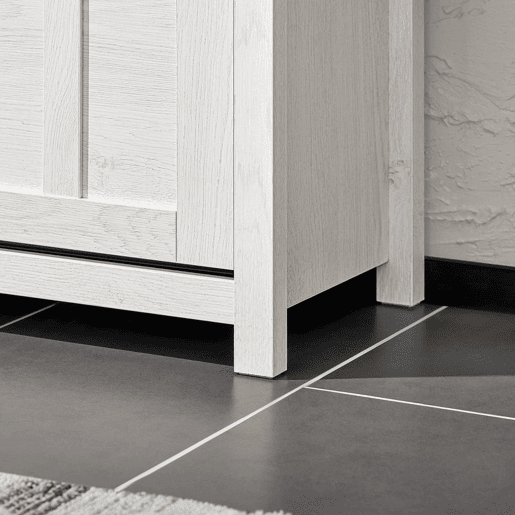 SoBuy FSR162-W Sapateira com 3 abas Branco 80 X 30 X 111 Cm