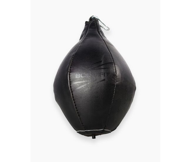Speed ball saco (pera) de boxeo black edition - boomfit
