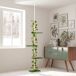 Árbol para Gato Aglomerado de Madera, ABS, Yute PawHut Árbol para Gato Aglomerado de Madera, ABS, Yute PawHut Verde
