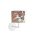 Aplique De Pared Metal Serie Etiopia Aplique De Pared Metal Serie Etiopia Blanco