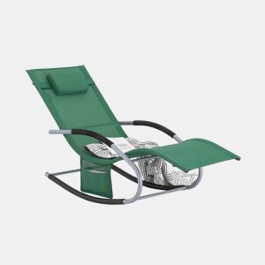 SoBuy Cadeira de baloiço para mobiliário de jardim, OGS28-WD