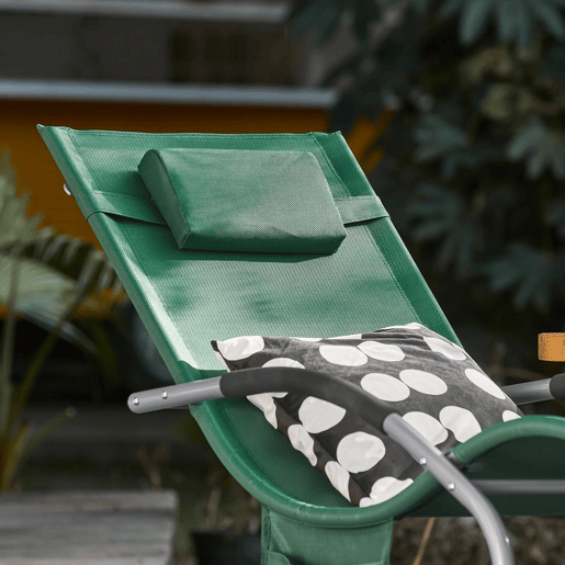 SoBuy Cadeira de baloiço para mobiliário de jardim, OGS28-WD