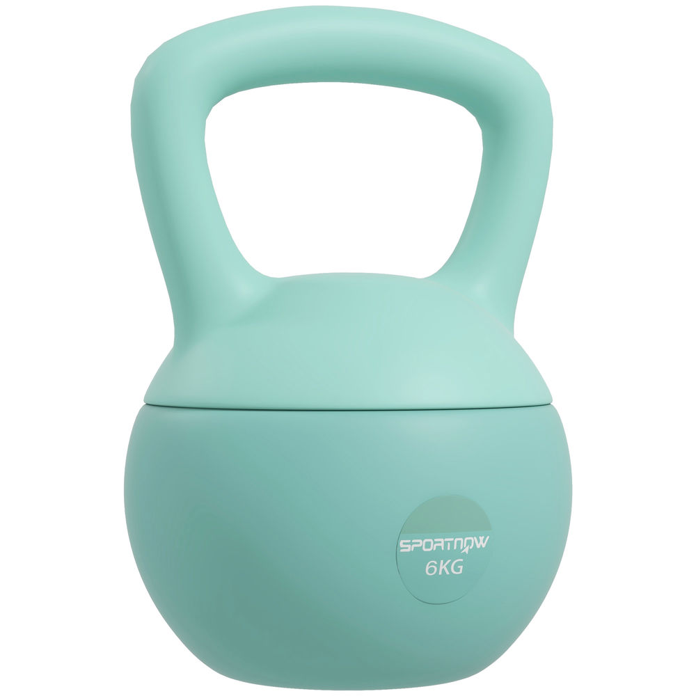 Kettlebell Plástico, Arena Metálica SPORTNOW
