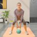 Kettlebell Plástico, Arena Metálica SPORTNOW Kettlebell Plástico, Arena Metálica SPORTNOW Verde
